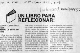 La Edad del pavo  [artículo].