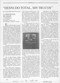 "Desnudo total, sin trucos"