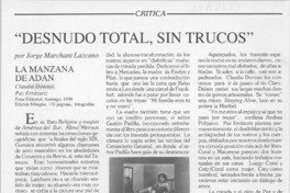 "Desnudo total, sin trucos"