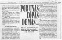 Por unas copas de más  [artículo].