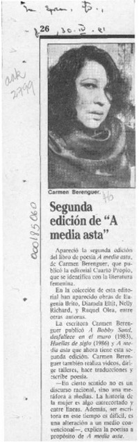 Segunda edición de "A media asta"