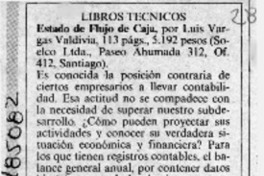 Estado de flujo de caja