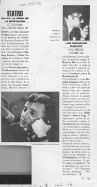 Teatro  [artículo].