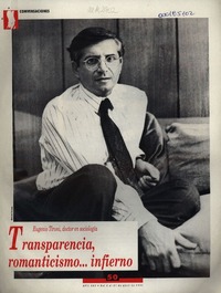 Transparencia, romanticismo -- infierno  [artículo] Sergio Marras.