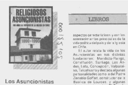 Los asuncionistas  [artículo] Carlos Hallet C.