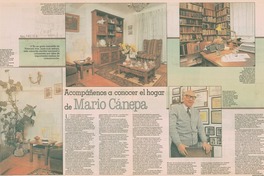 Acompáñenos a conocer el hogar de Mario Cánepa