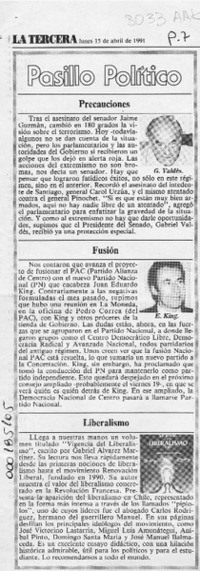 Liberalismo  [artículo].