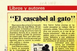 "El cascabel al gato"  [artículo] Cristián Pizarro Allard.