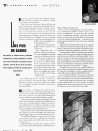 Los pies de barro  [artículo] Graciela Romero.