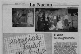 El Vuelo de una golondrina  [artículo].