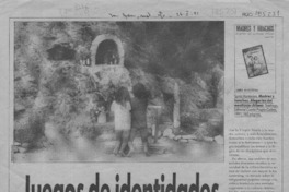 Juegos de identidades  [artículo] Rodrigo Cánovas.