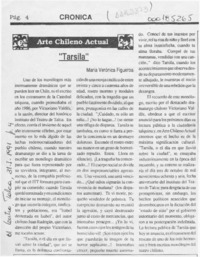 "Tarsila"  [artículo] María Verónica Figueroa.