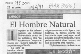 El Hombre natural  [artículo].