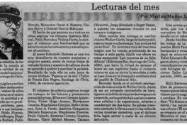 Lecturas del mes
