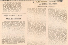 Jaime Collyer y una novela sobre las sombras del poder