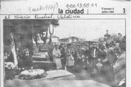 Solemnidad en los homenajes a escritor Fernando Santiván