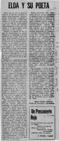 Elda y su poeta