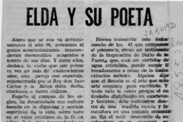 Elda y su poeta