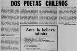 Dos poetas chilenos