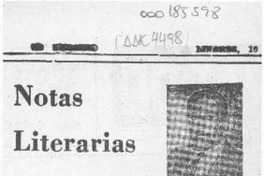 Notas literarias  [artículo] Mesa Seco.