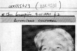 Recibimiento "sorpresa" tendrá Alejandro Jodorowsky  [artículo].