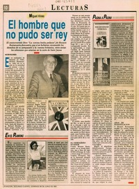 El hombre que no pudo ser rey