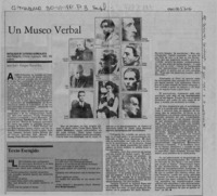 Un museo verbal