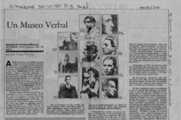 Un museo verbal