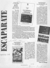 Escaparate  [artículo] Carlos de Santiago.