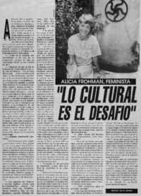 "Lo Cultural es el desafío"