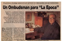 Un Ombudsman para "La Epoca"