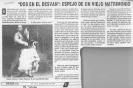 Dos en el desván, espejo de un viejo matrimonio  [artículo].