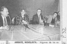 Arrate novelista  [artículo].