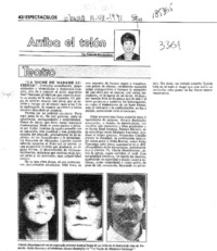 La noche de Madame Lucienne  [artículo] Yolanda Montecinos.