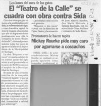 El "Teatro de la Calle" se cuadra con obra contra Sida  [artículo].