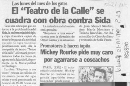 El "Teatro de la Calle" se cuadra con obra contra Sida  [artículo].