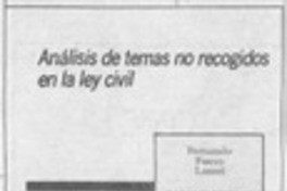 Instituciones de Derecho Civil moderno