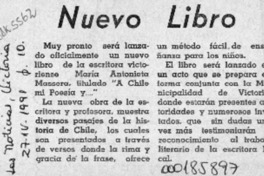 Nuevo libro  [artículo].