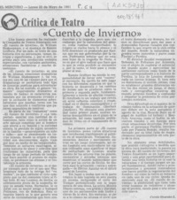 "Cuento de invierno"