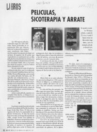 Películas, sicoterapia y Arrate  [artículo].