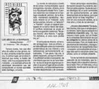 Los años de la serpiente  [artículo].