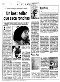 Un best seller que saca ronchas  [artículo] Héctor Velis Meza.