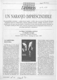 Maestría en la madurez  [artículo] Adriana Schnake.