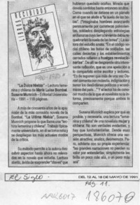 La dulce niebla  [artículo].