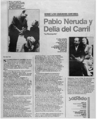 Pablo Neruda y Delia del Carril
