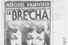 Reeditan "La brecha"  [artículo].