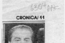 Celedón, "Acepté la renuncia de Lafourcade"  [artículo].