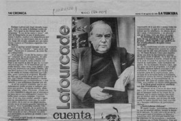 Lafourcade cuenta su verdad  [artículo] Nelson Rodríguez Prado.