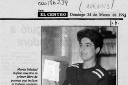 Jóvenes poetas publican su primer libro