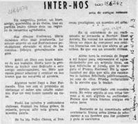 Inter - Nos  [artículo] Enrique Neiman.